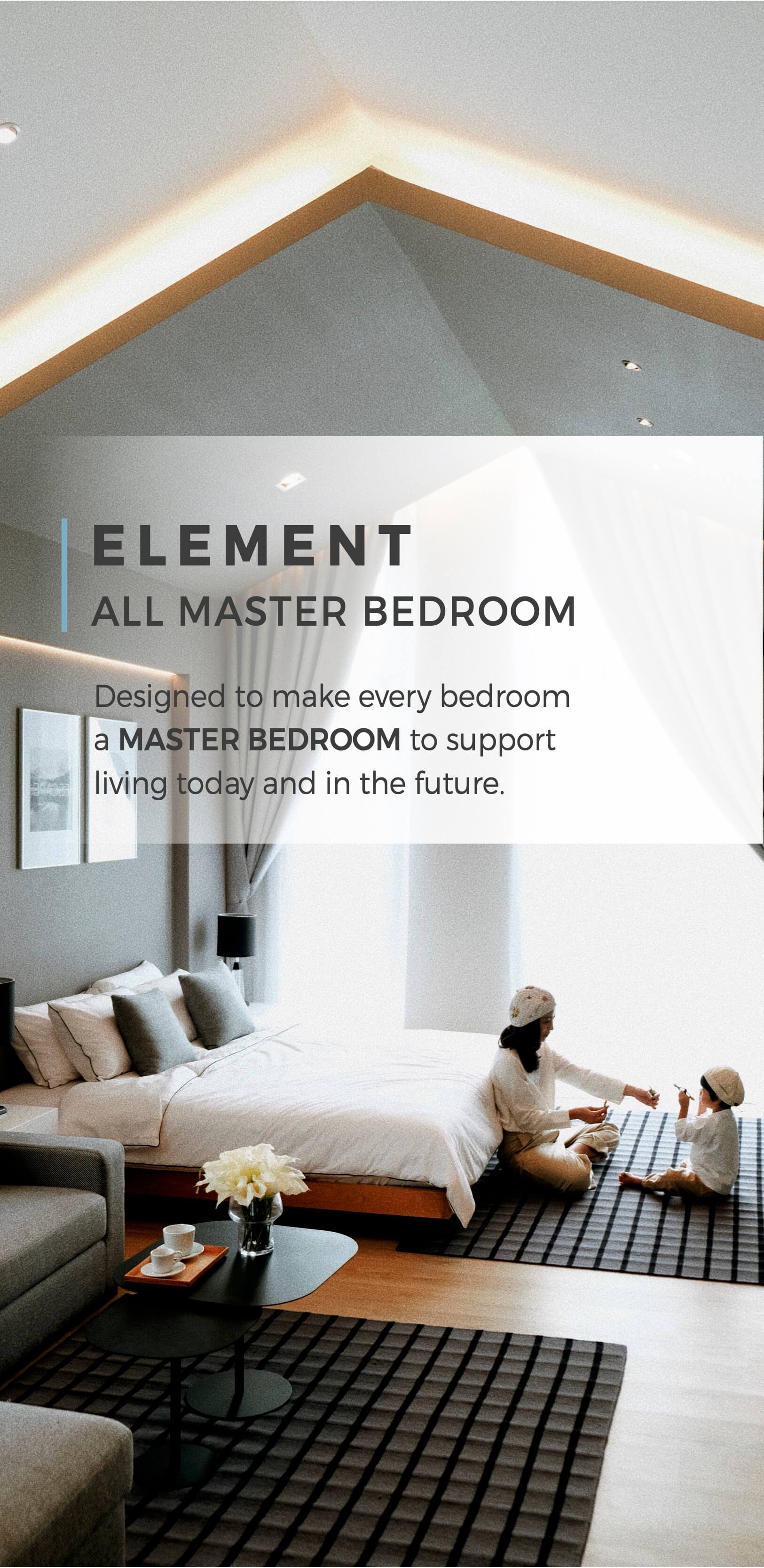 Nirvana ELEMENT-Nirvana ELEMENT Bangna-ALL MASTER BEDROOM ALL MASTER BEDROOM