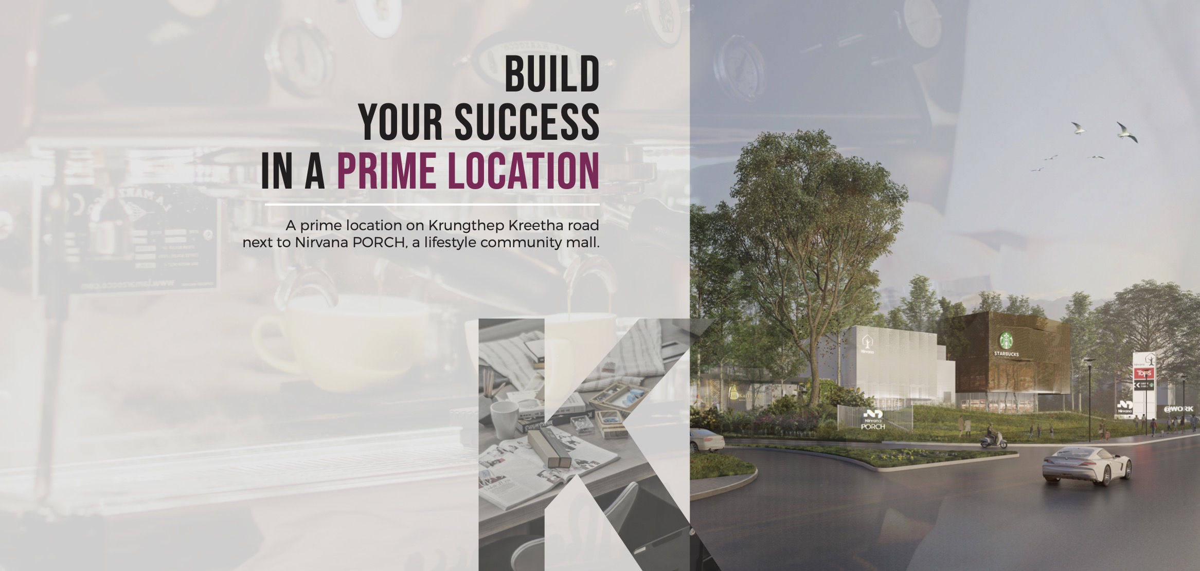 Nirvana @WORK-Nirvana @Work Krungthep Kreetha-BUILD YOUR SUCCESS IN A PRIME LOCATION