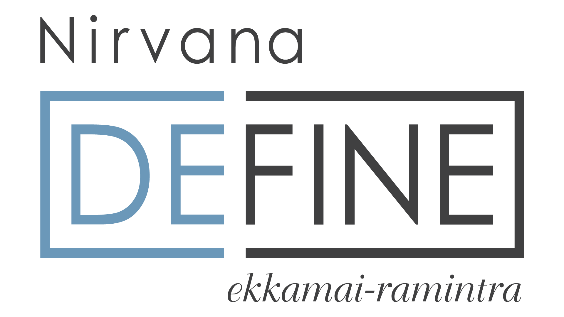 Nirvana DEFINE-Nirvana DEFINE Ekkamai-ramintra Logo